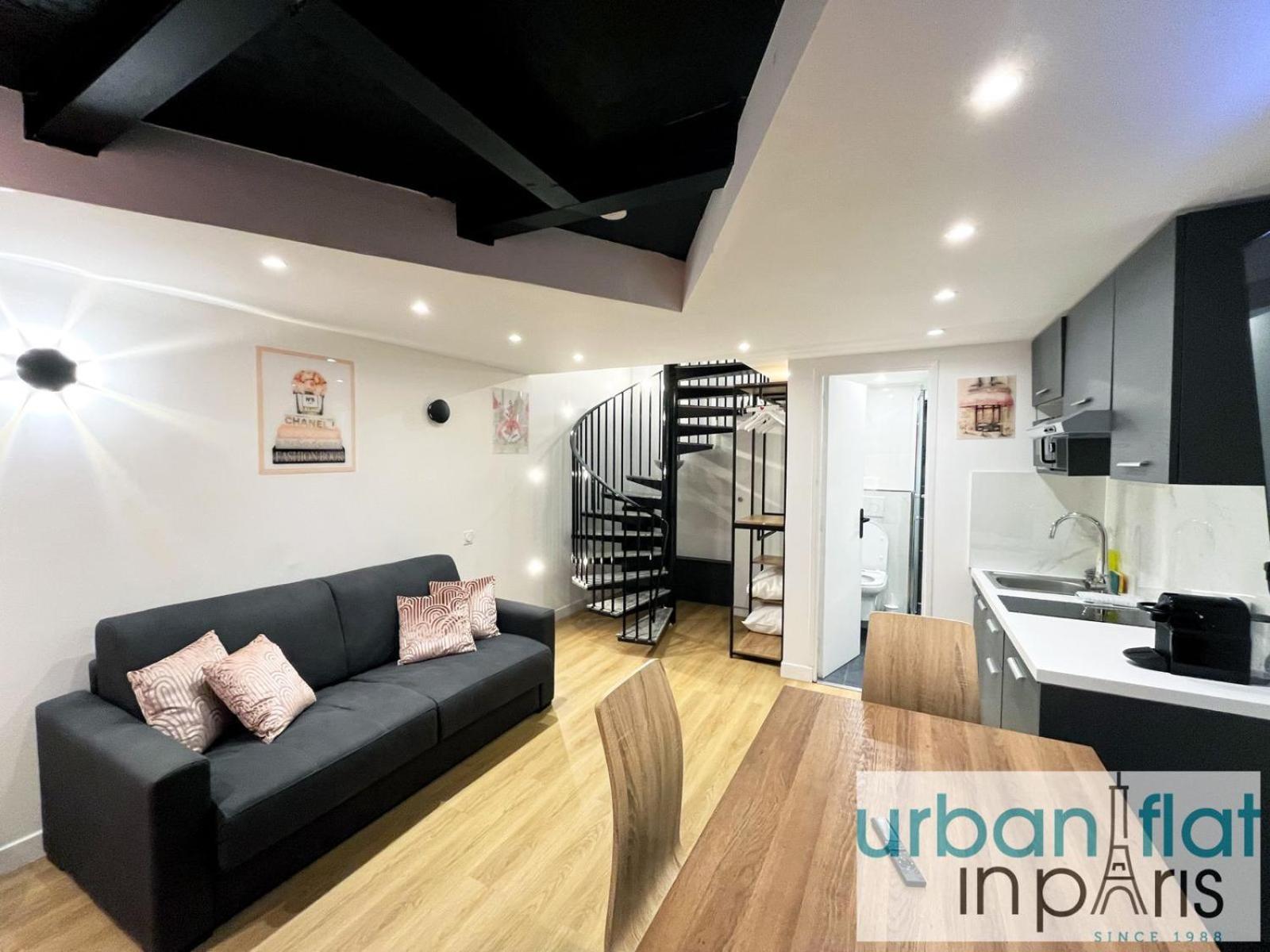 Апартаменты Urban Flat 179 - Pretty Loft Montorgueil Париж Экстерьер фото